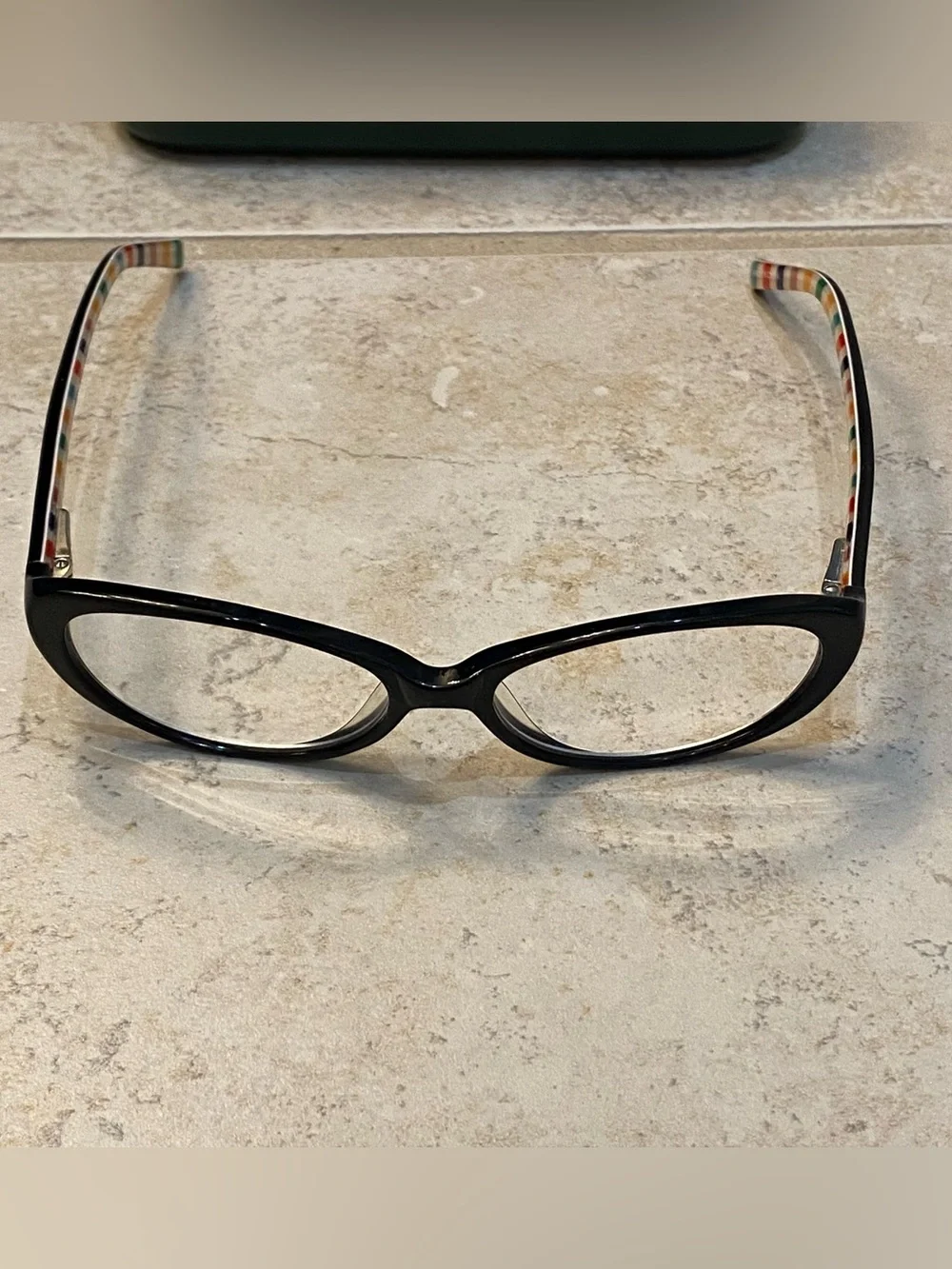 Kate Spade Hester Cat Eye Readers Glasses w Hard Case 2.50